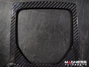 Alfa Romeo Giulia Central Console Trim - Carbon Fiber - Center Tunnel Trim - Pre '20 - Feroce Carbon